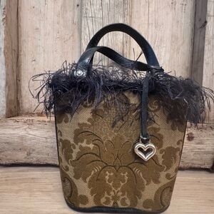 Pre-owned Brighton Black and Brown Women's Bag
